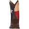 Durango Kids Western Boot, 8.5 M, Leather, 8 in H, Brown BT246 - alternate 6